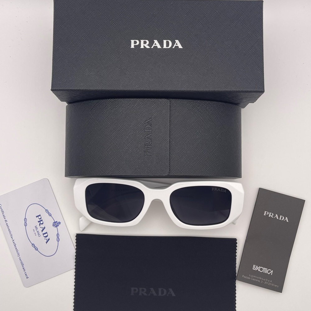 Prada PR 17WS Sunglasses –White – Brand New - Picture 2 of 5